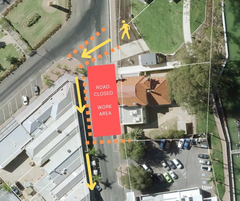 Road closed for Murray Avenue works