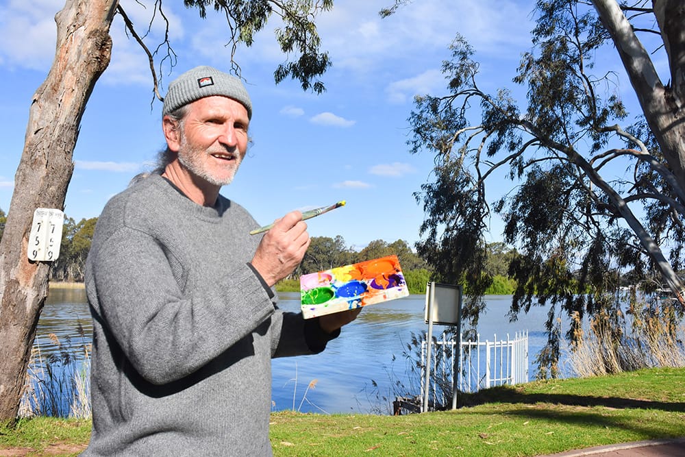 Greg inspires school holiday creativity