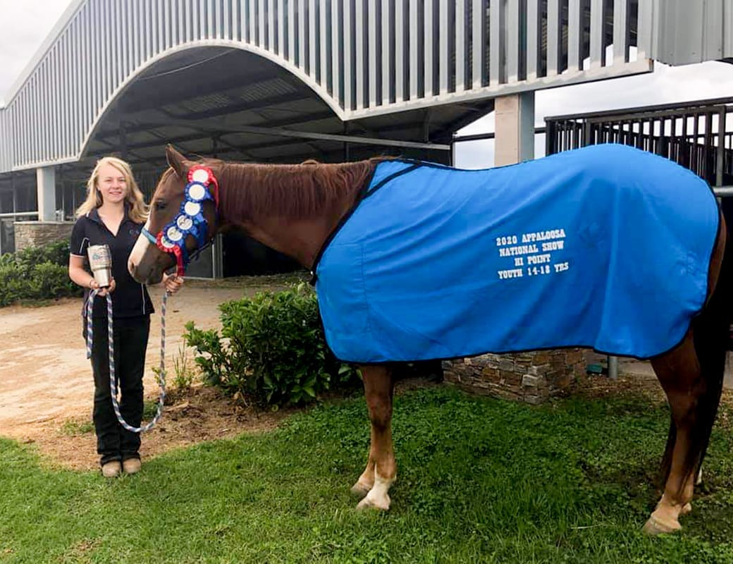 Jasmine cleans up at nationals