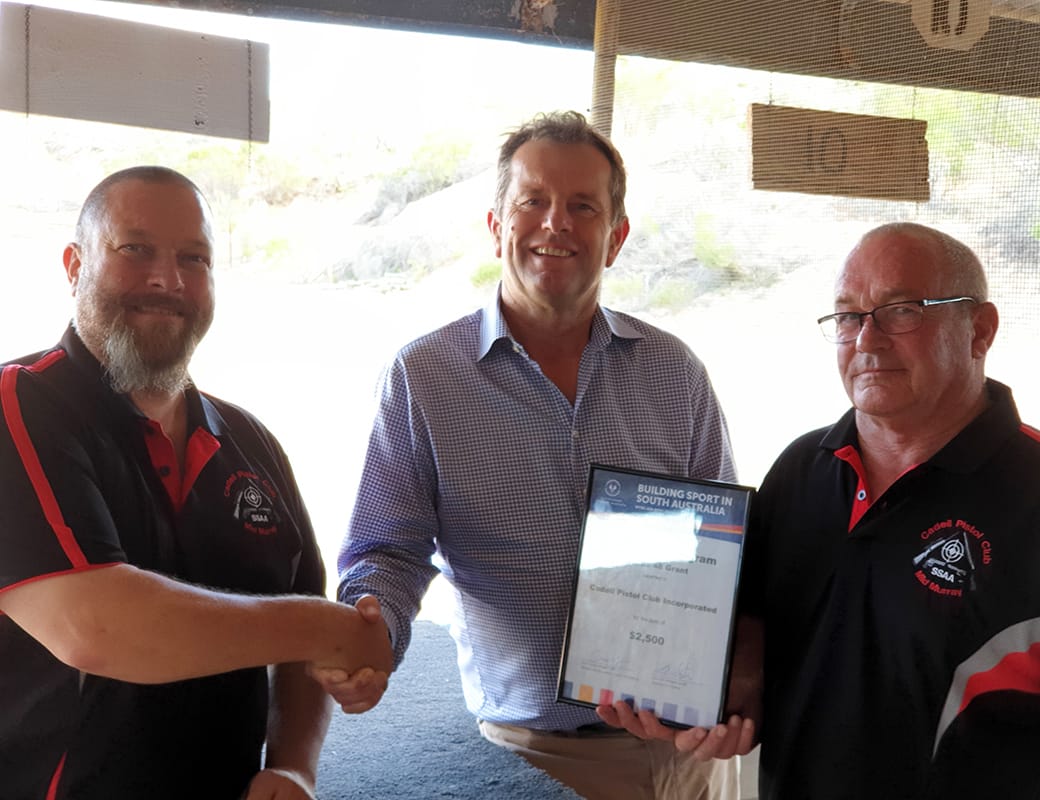 Pistol club undertakes $20k refurbishment