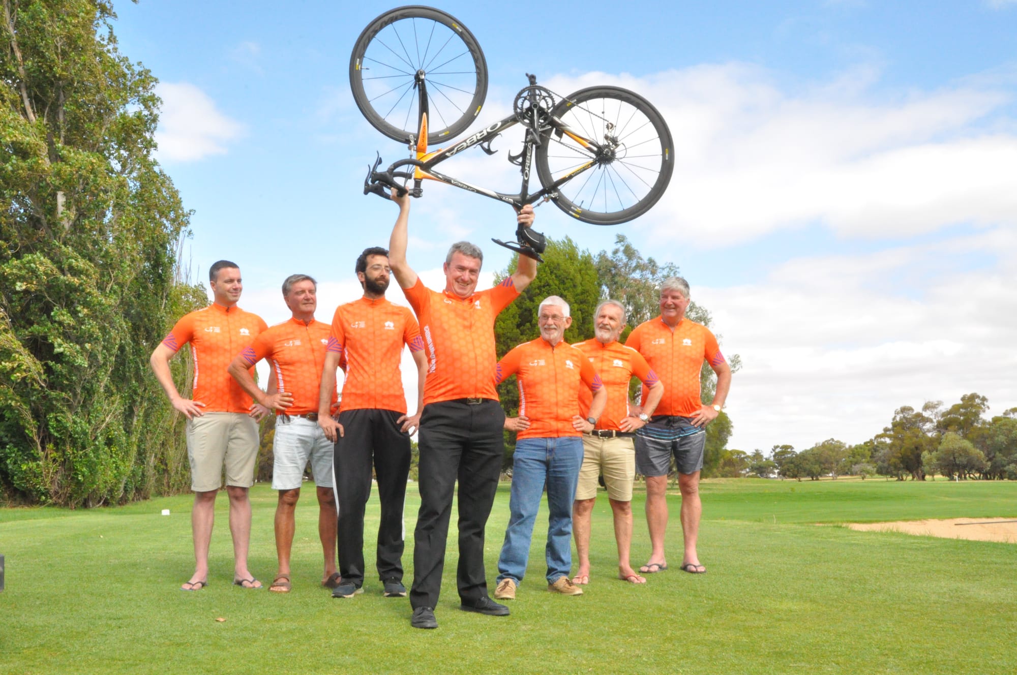 Locals able to ride for brain condition support