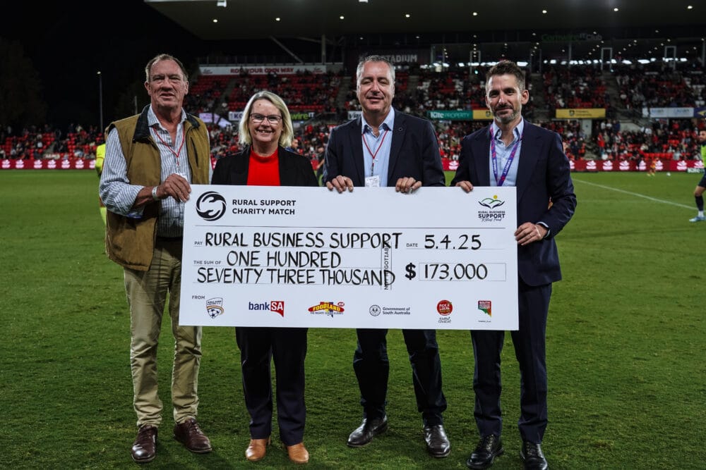 Charity soccer game supports SA’s farmers