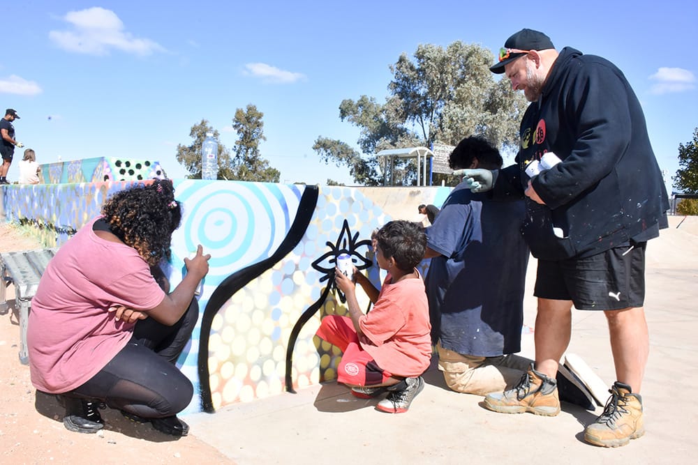Skating to a new look