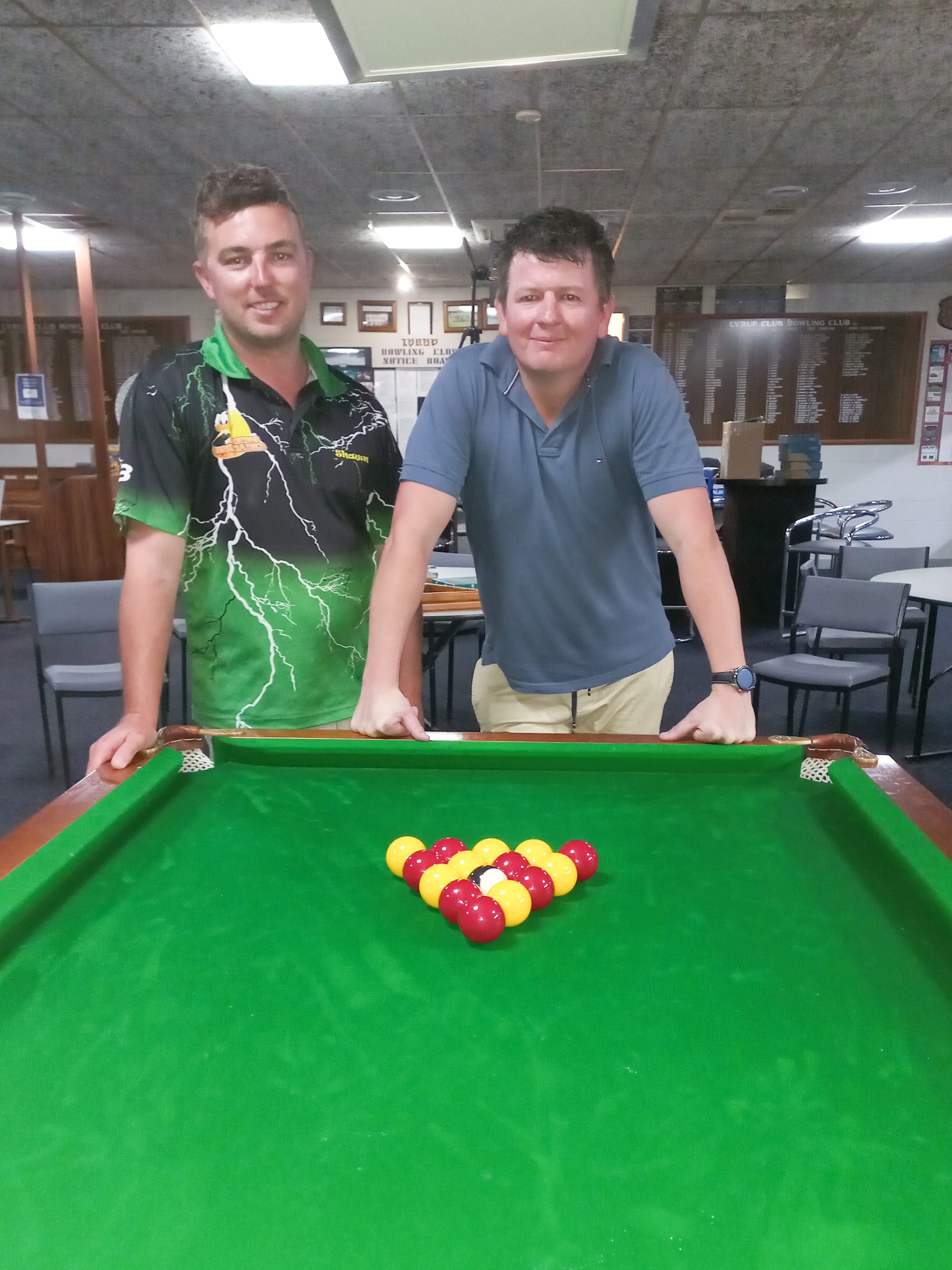 Men’s eightball back in business