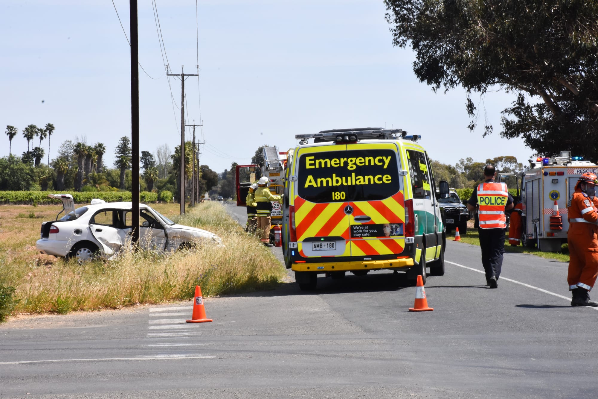 Local man dies after Renmark crash