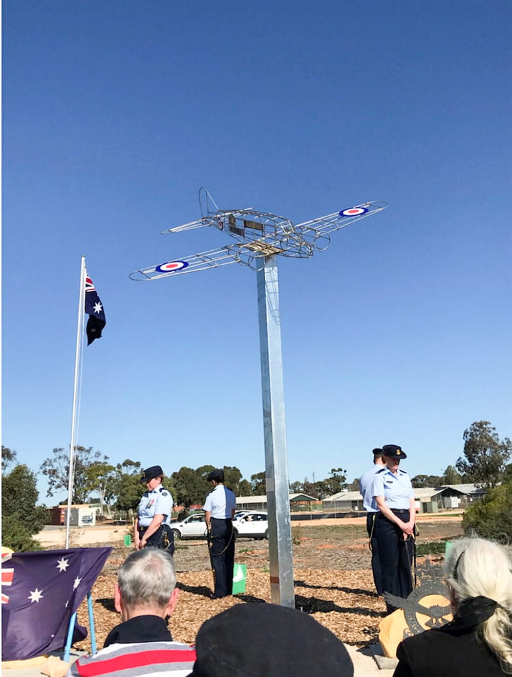 After 77 years, airmen get a permanent Loxton memorial