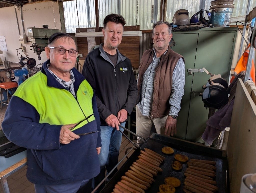 Men’s Sheds snag a special delivery