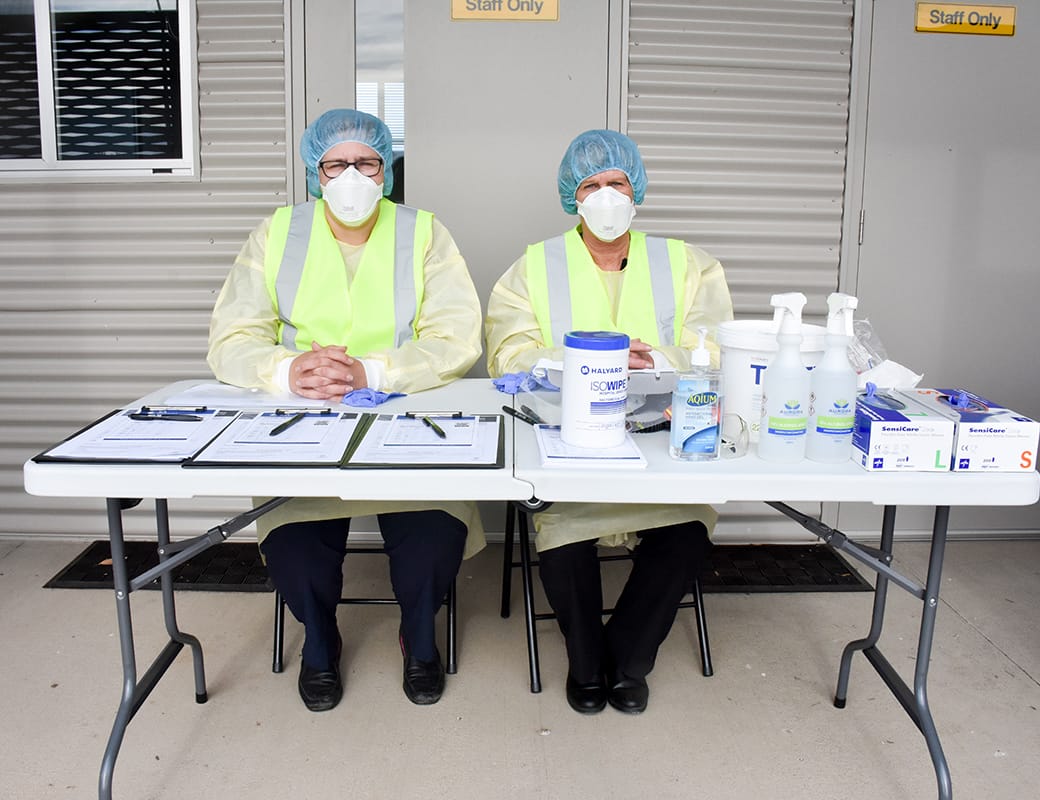 Mobile COVID-19 testing clinic deployed at Yamba Station