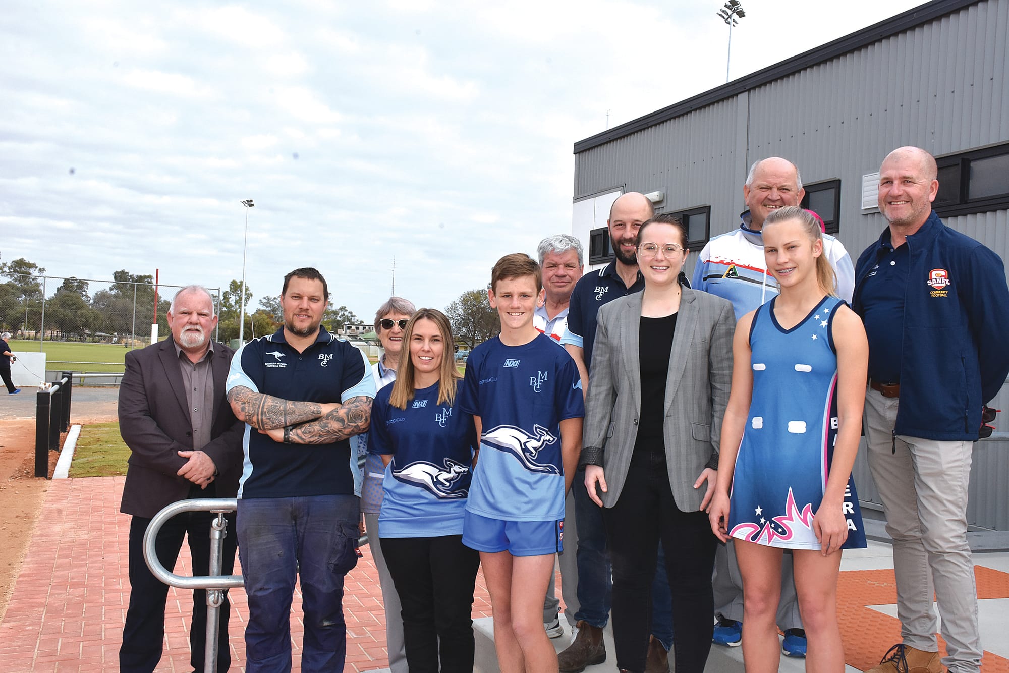 New changerooms unveiled to local sports
