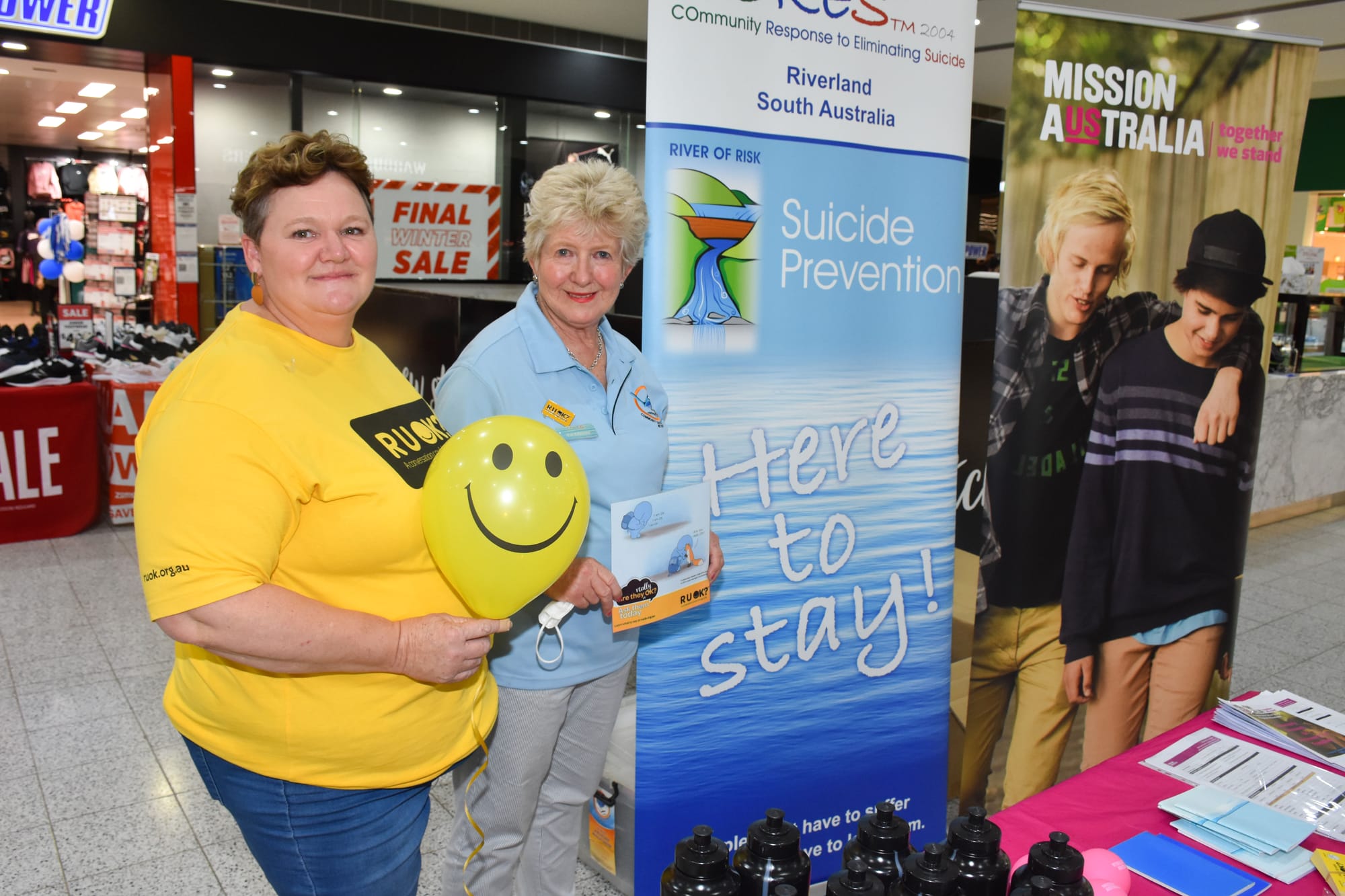 Asking R U OK? across the Riverland