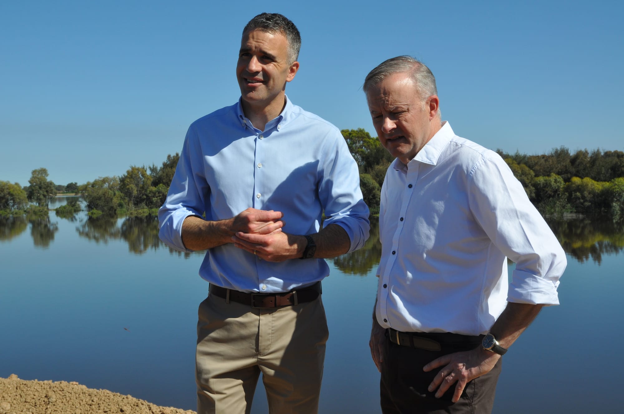 Lack of progress on levee plans?