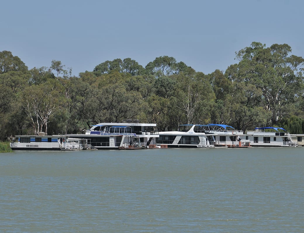 High flows forcing houseboats to move?