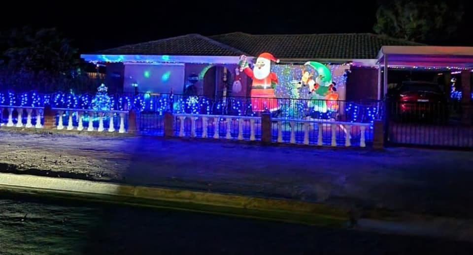 Morgan Christmas lights competition