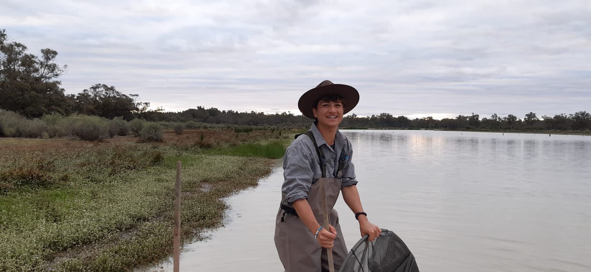 New ecologist ready to make a splash
