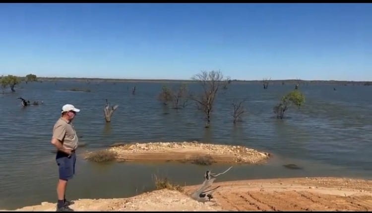 Lake salt slug ‘threatening local crops’