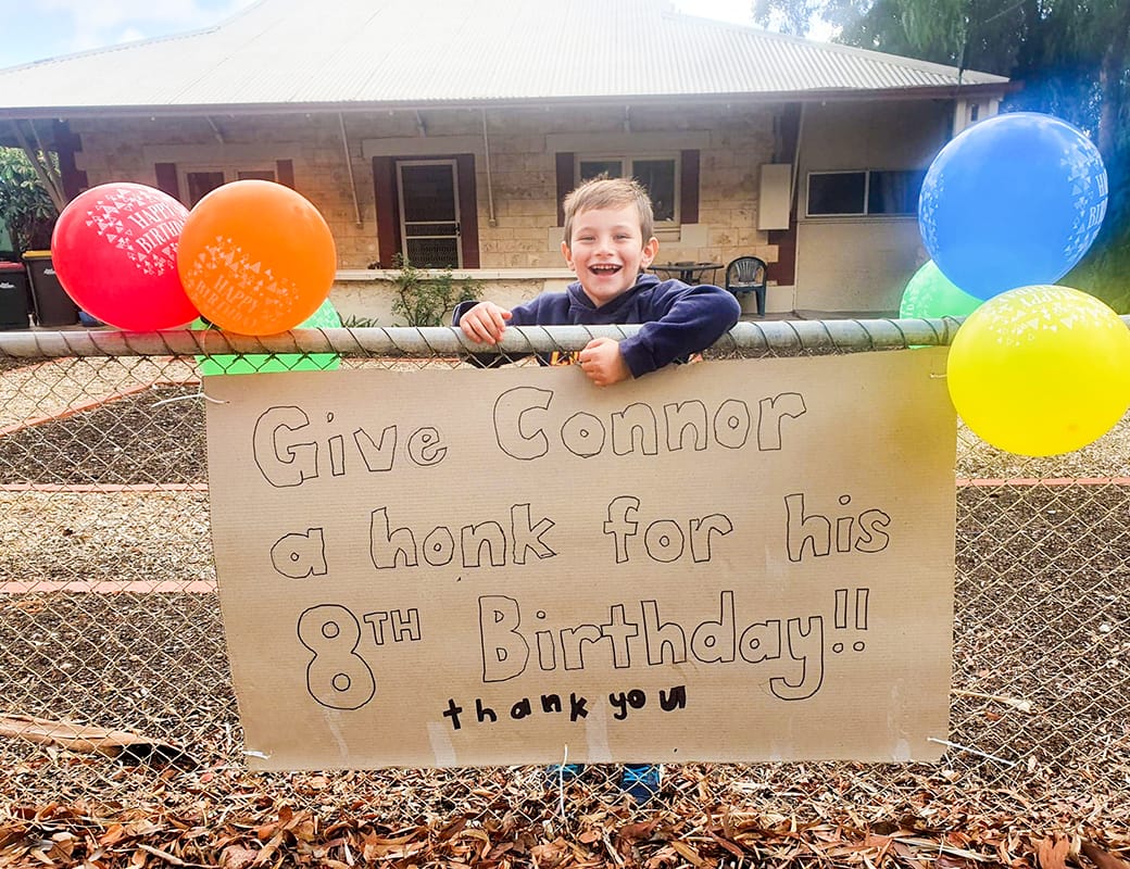 Barmera’s drive-by birthday bash