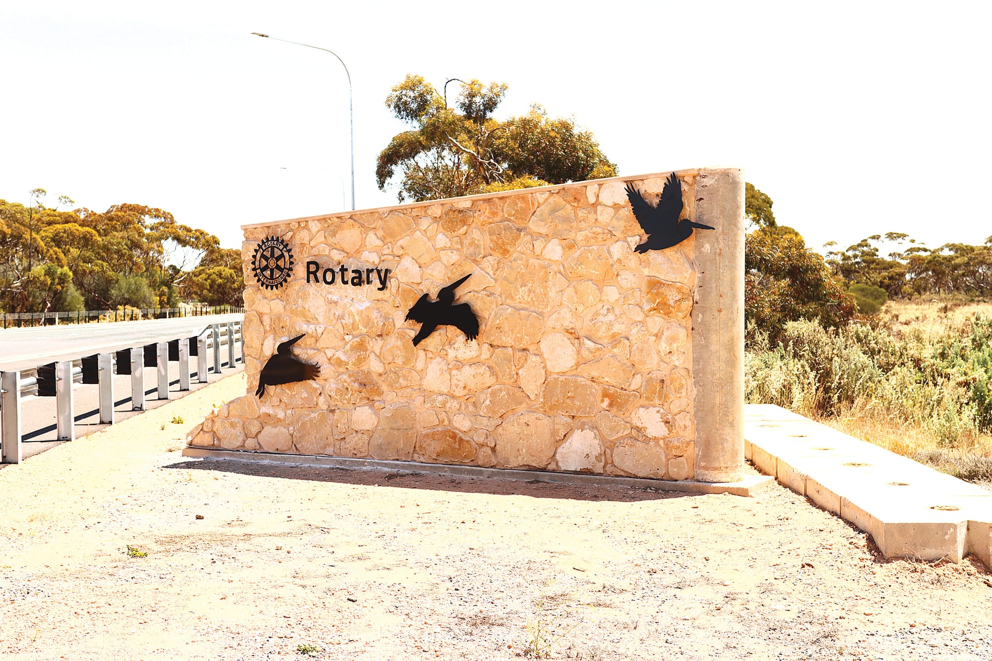 Generosity sees Waikerie pelicans restored to wall