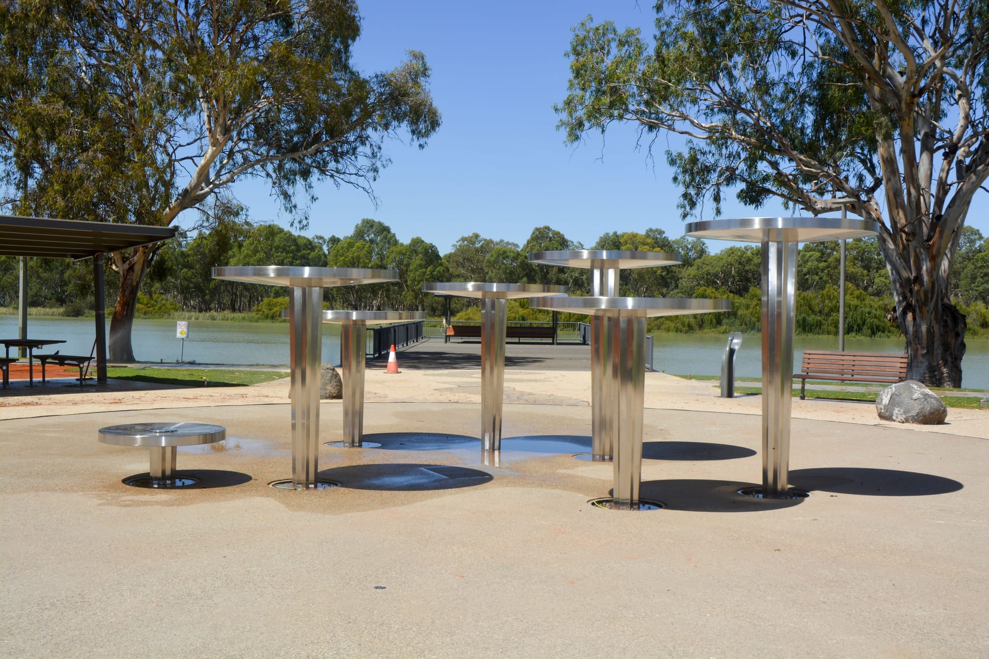 Renmark’s fountain back to full health