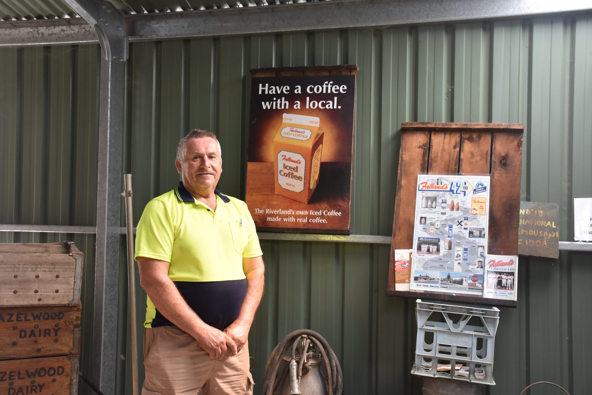 Falland’s history at community museum