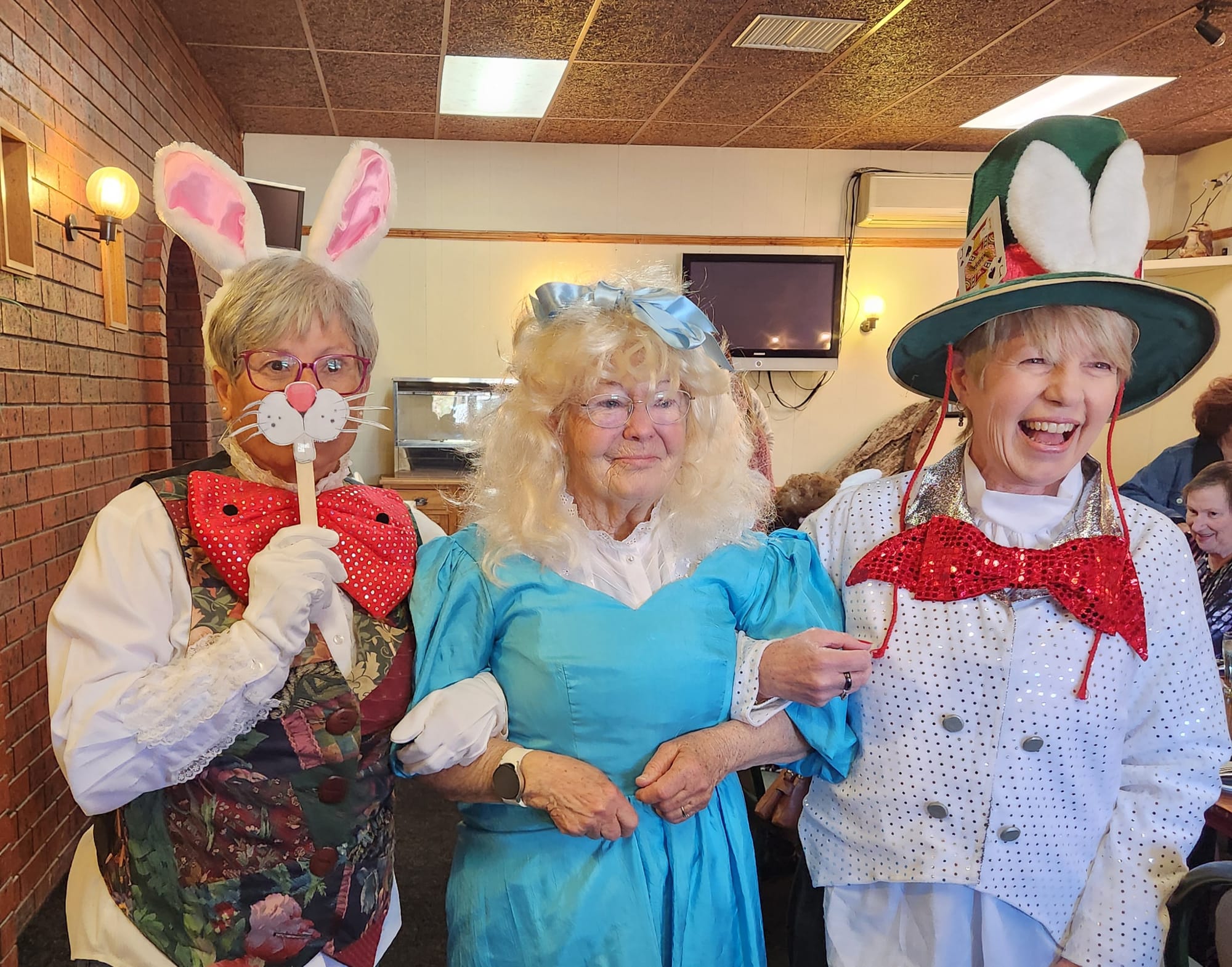 Mad Hatters hold a Morgan tea party