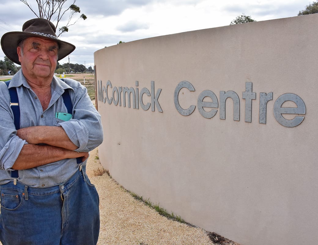 Frank says move the McCormick