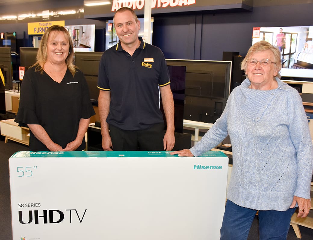 Helen’s big Betta TV win