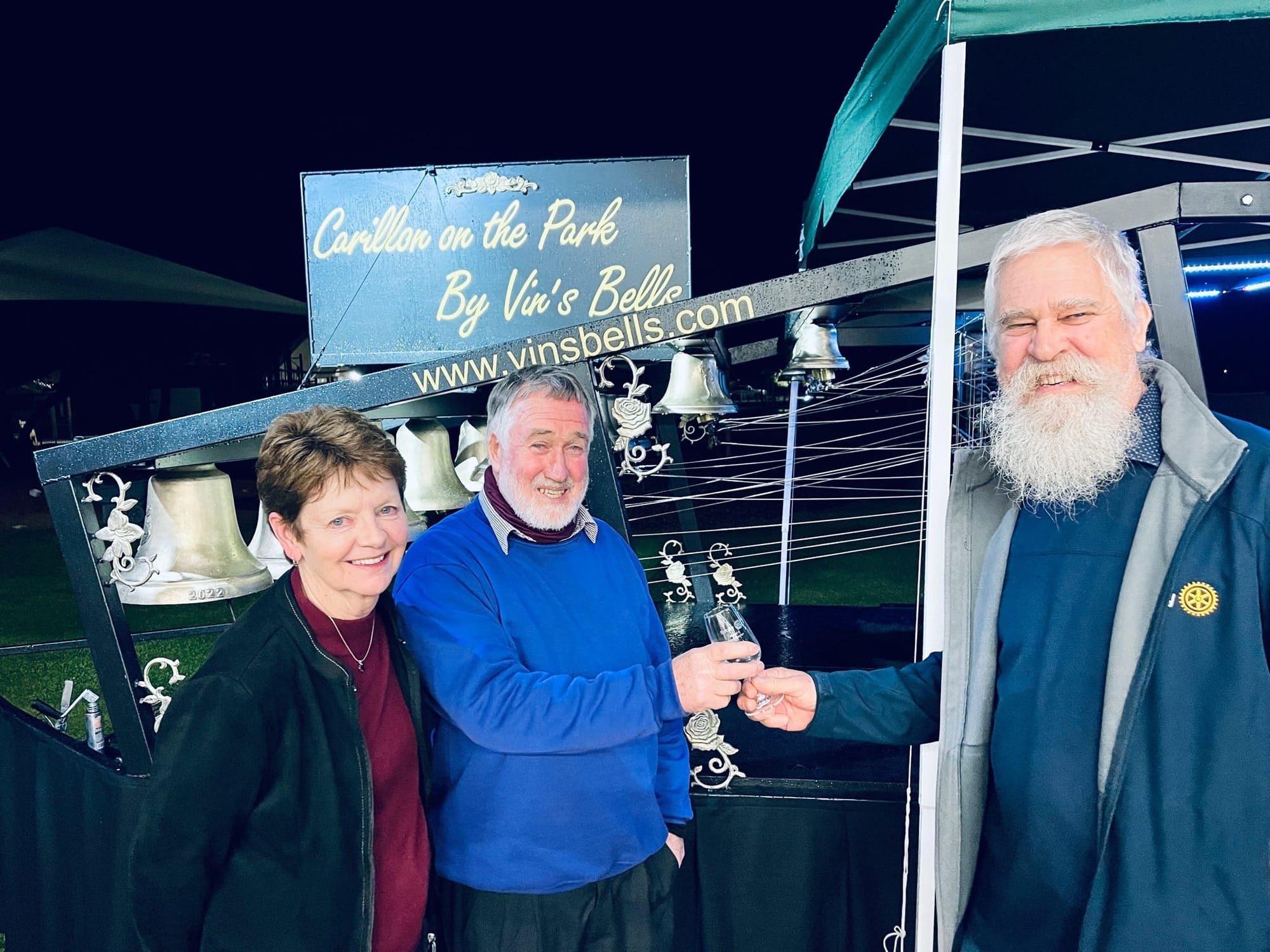 Waikerie’s Rotarians there with bells on