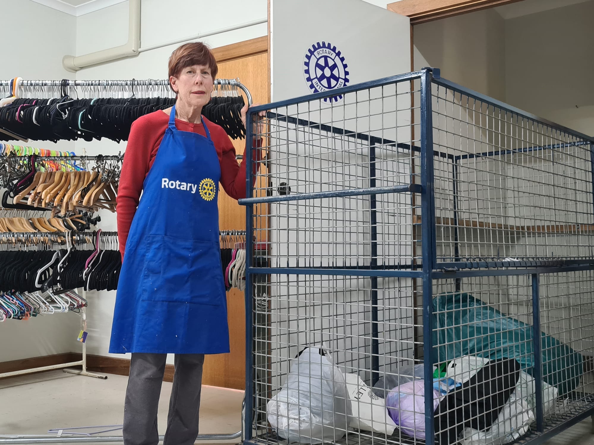 Op shop’s winter rush