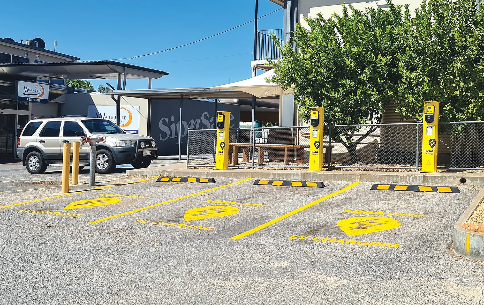 Waikerie an electric vehicle destination