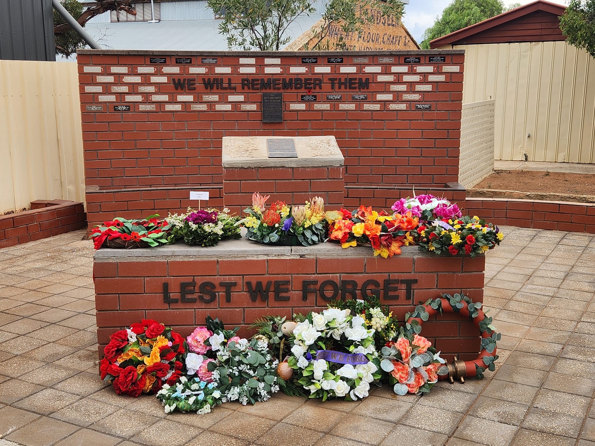 The Morgan community commemorates Anzac Day