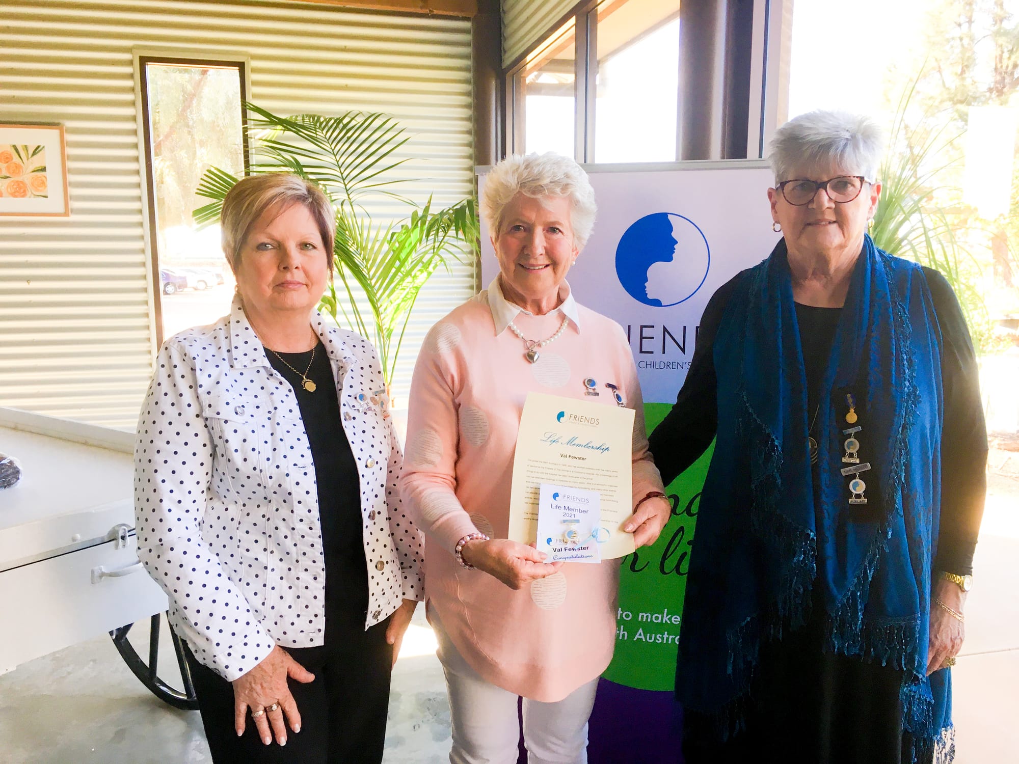 Hospital volunteers honoured