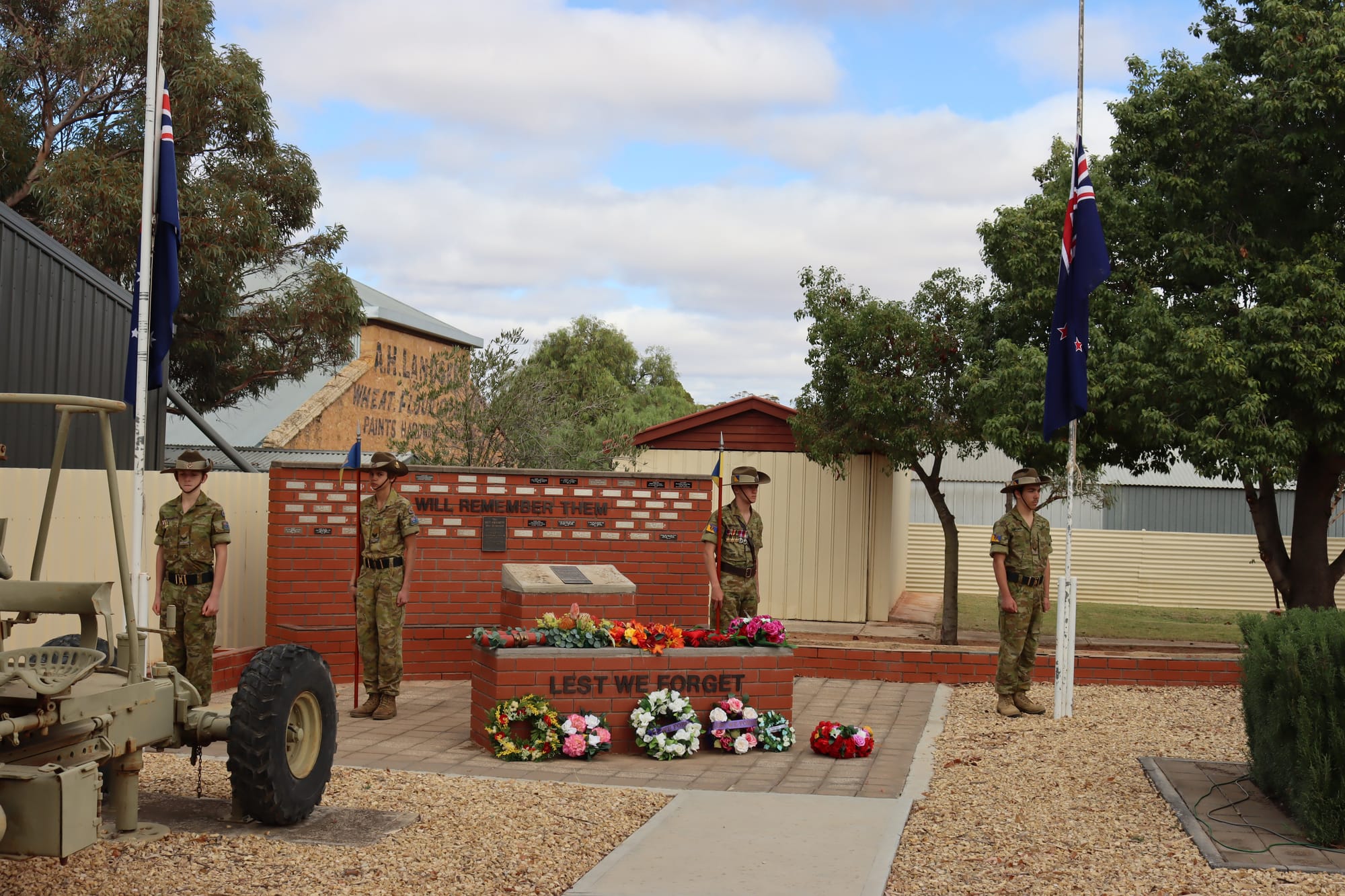 Morgan community marks Anzac Day