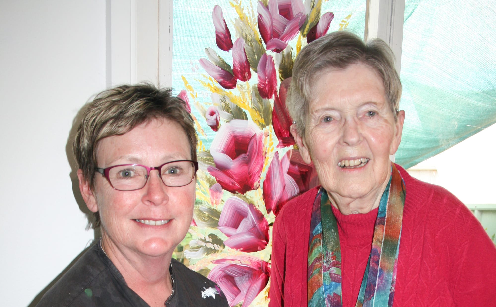 WAB observes the art of rose decoration