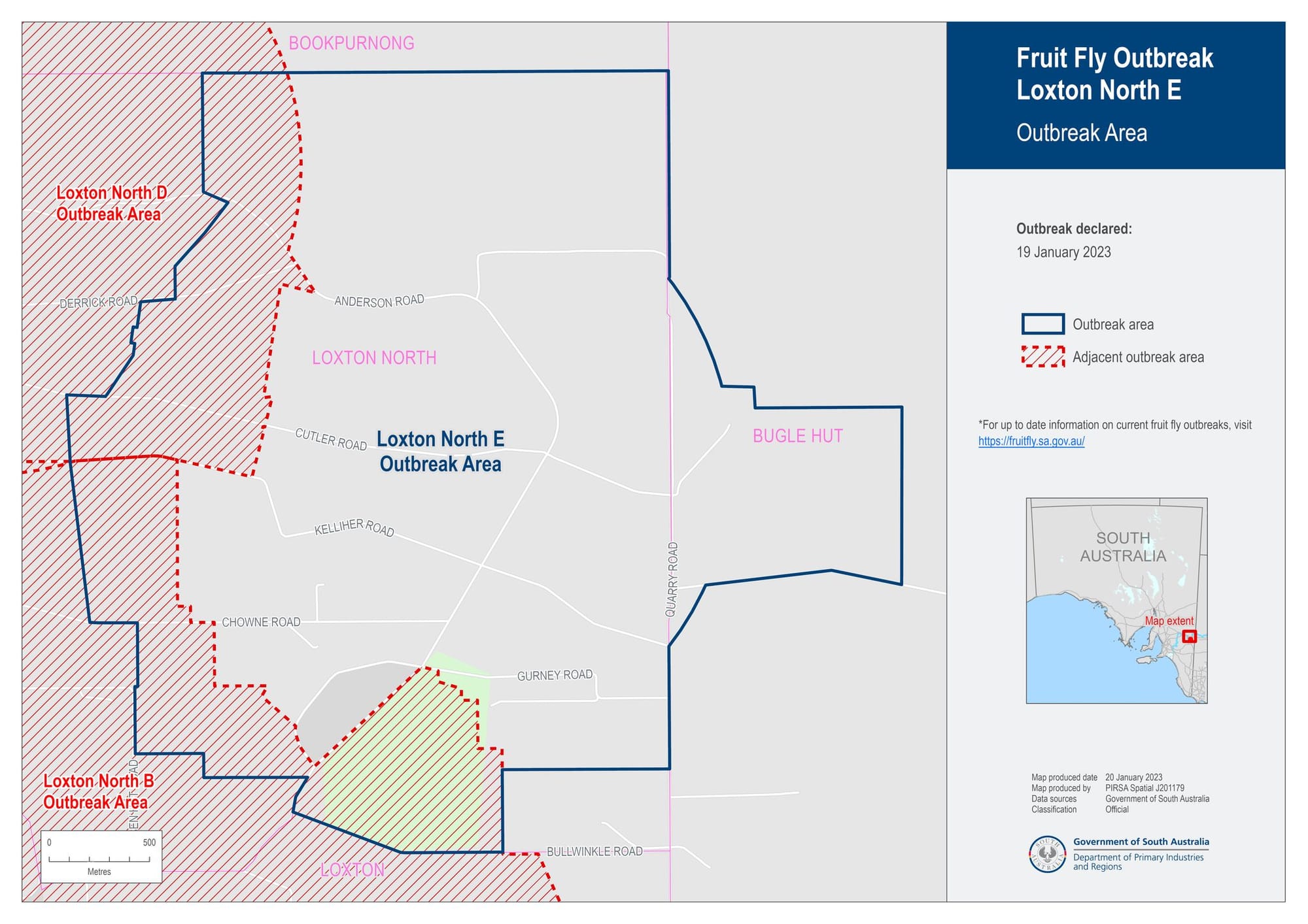 Loxton North’s fifth outbreak added to local tally