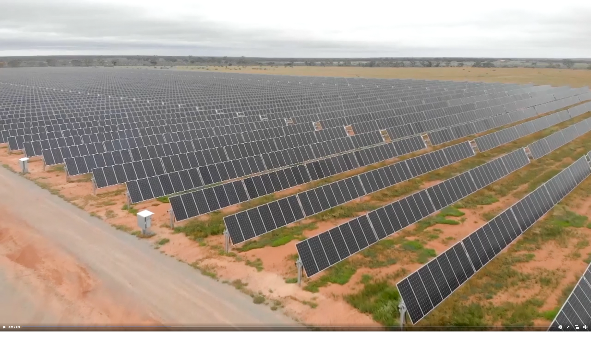 Pipeline solar farms now operational
