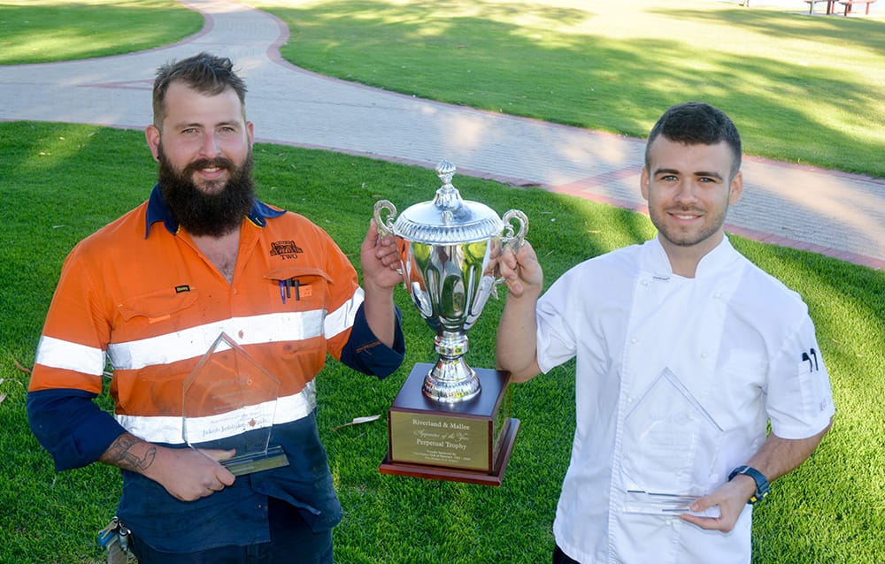 Locals share apprentice honours...DOUBLE DELIGHT