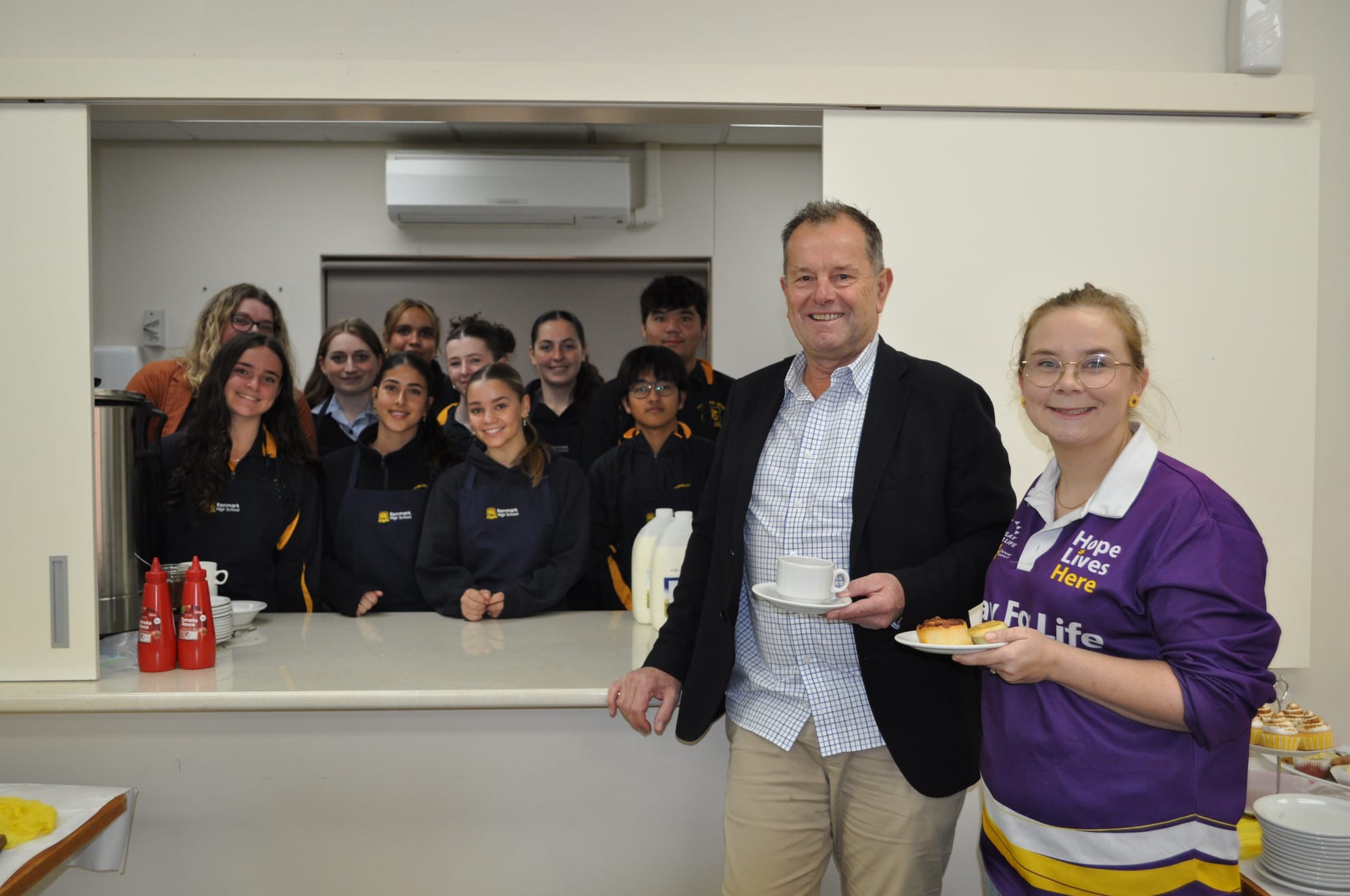 New local face helps Morning Tea raise big dollars