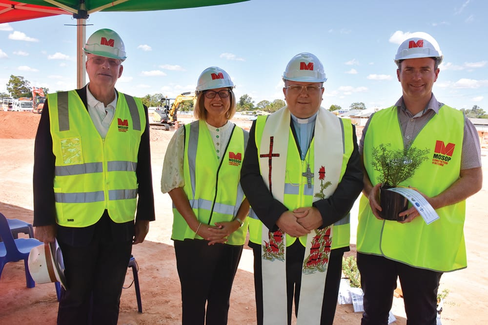 Catholic school’s site blessed and welcomed