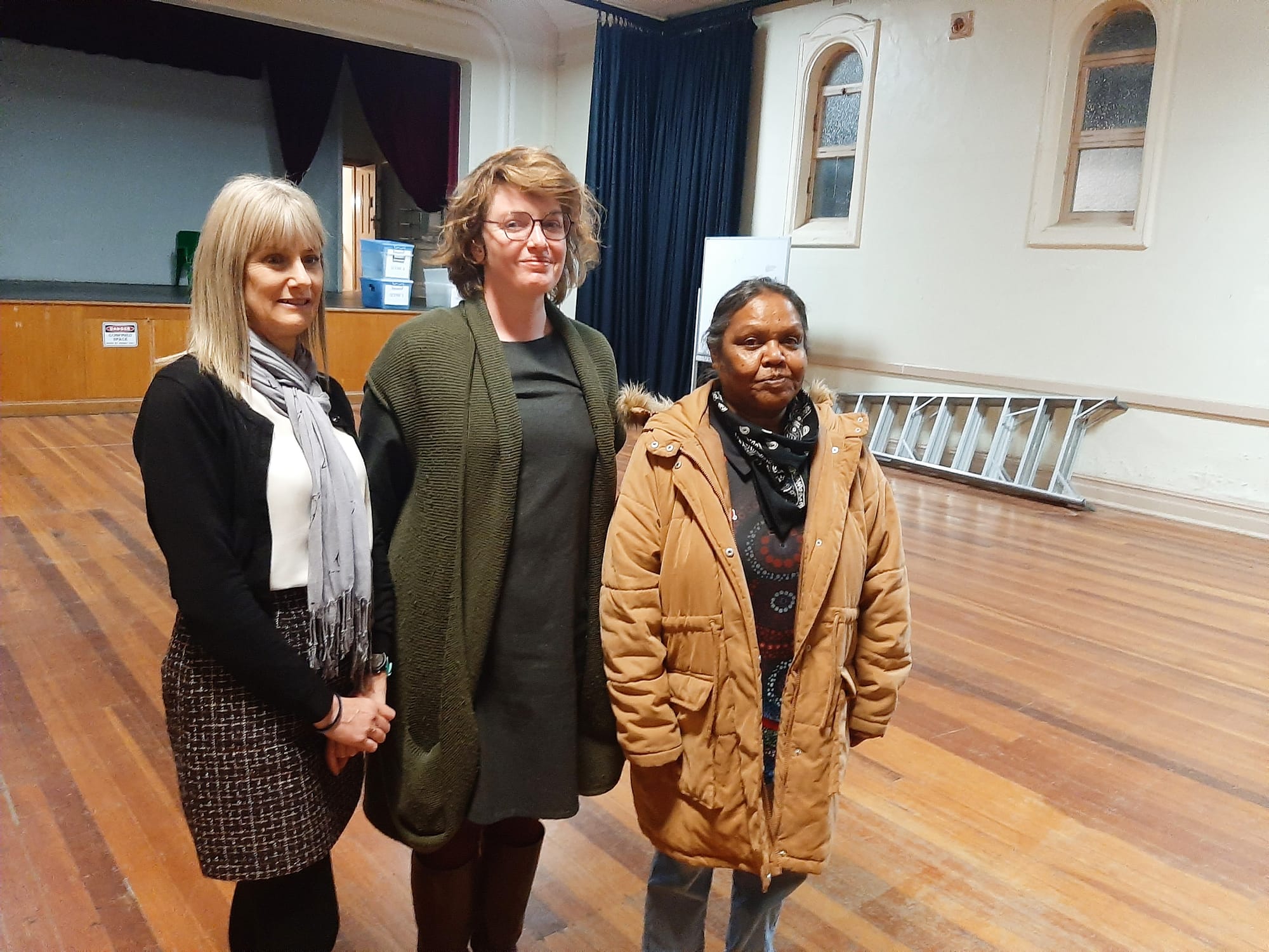 Youth theatre says hello to Jo and Fiona