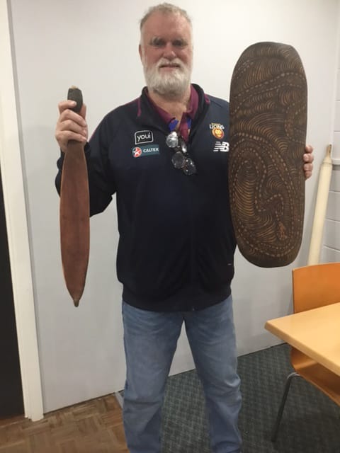 Local Danny’s police experience wows Waikerie Probus Club ladies