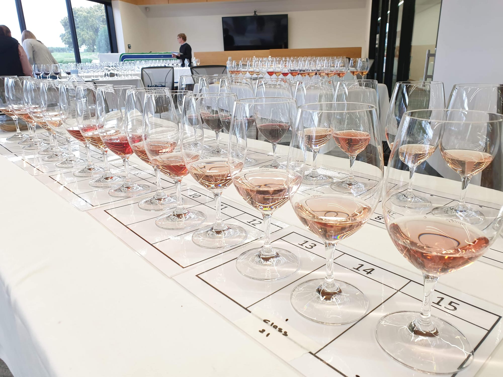 All ready for the Riverland Wine Show