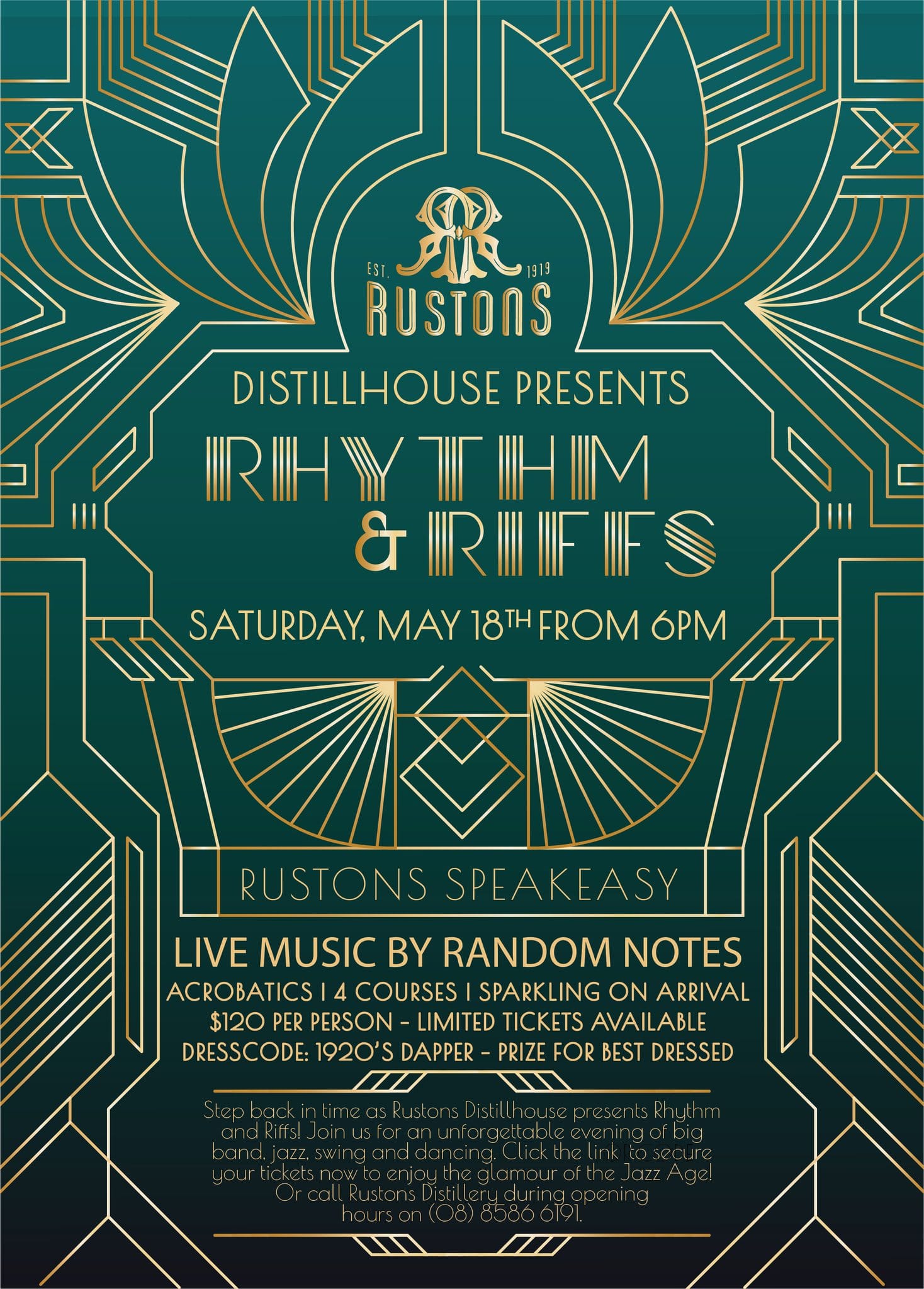 Rustons Distillery - Rhythm & Riffs