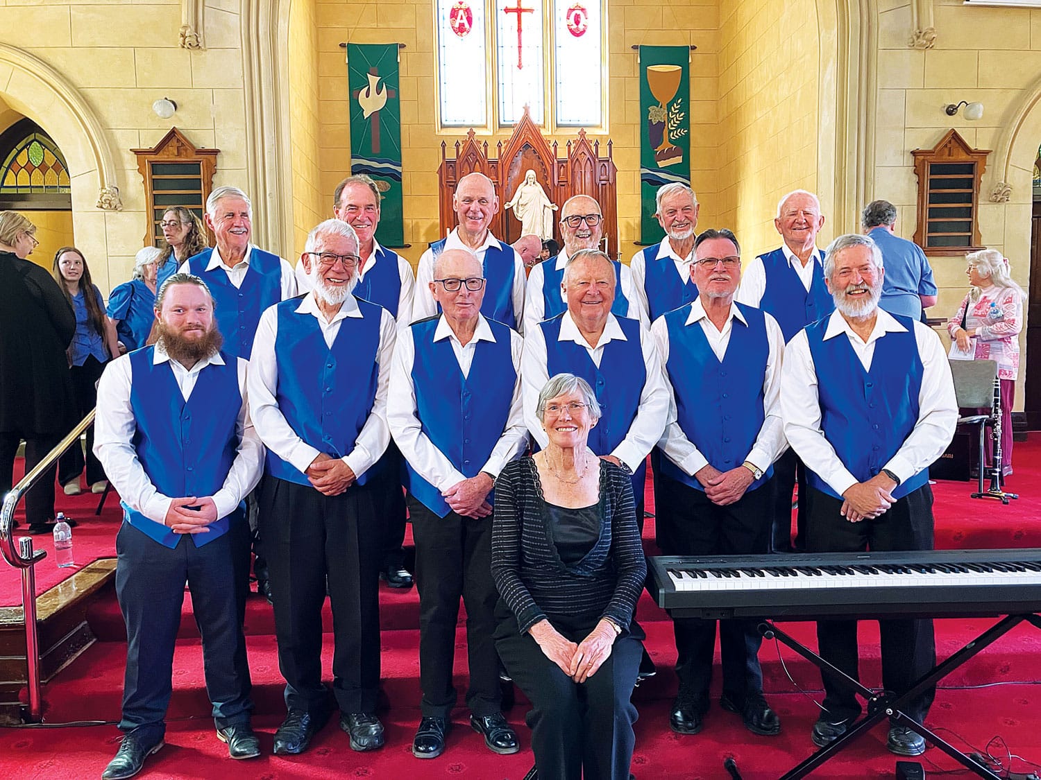 Singing for fun, praise and a cause