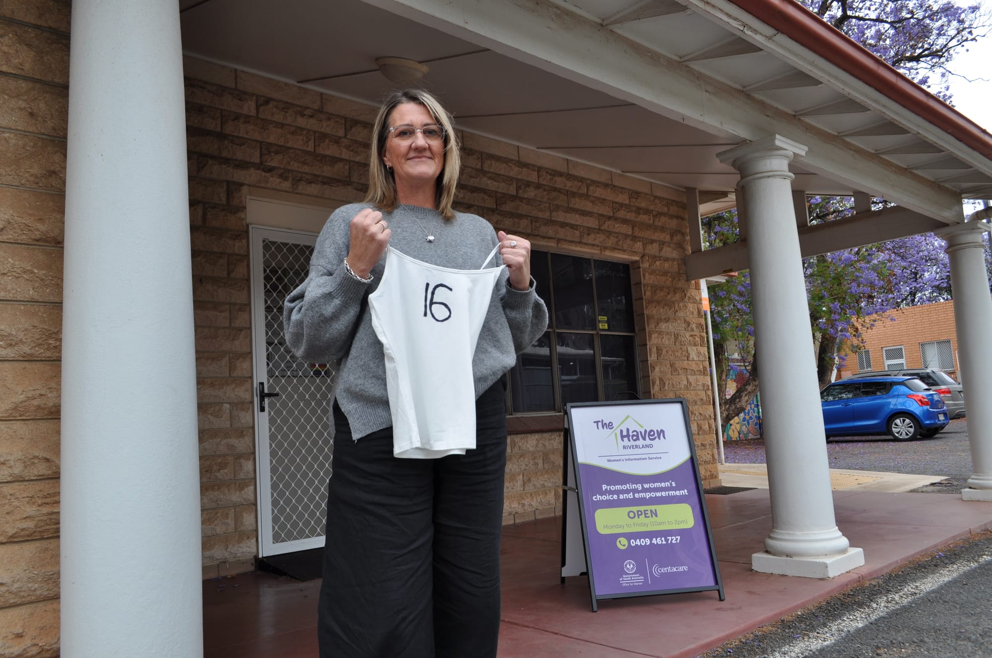 The Riverland stands against gendered violence
