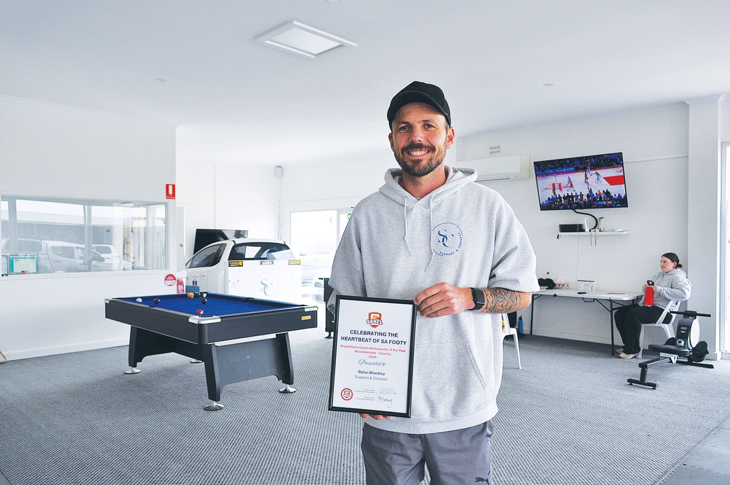 Dylan is kicking goals