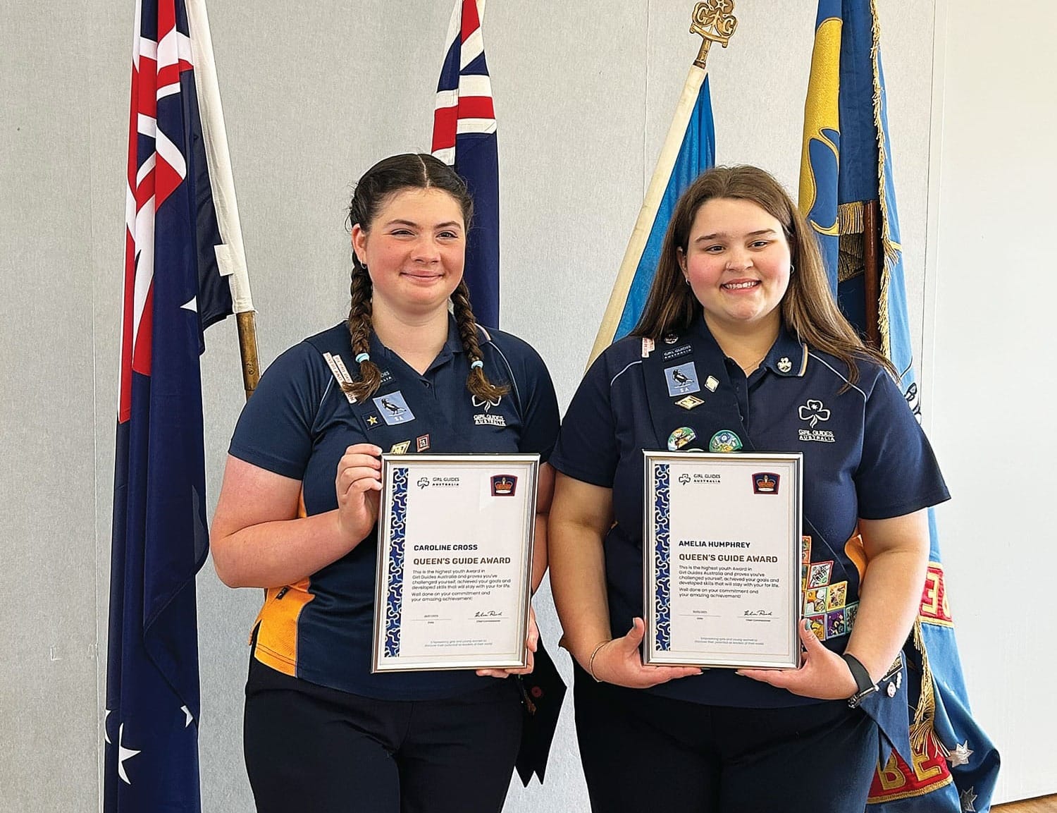 Local guide duo receives the top honour