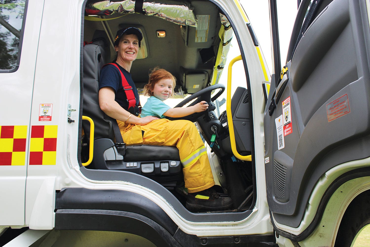 Family entertainment at fete