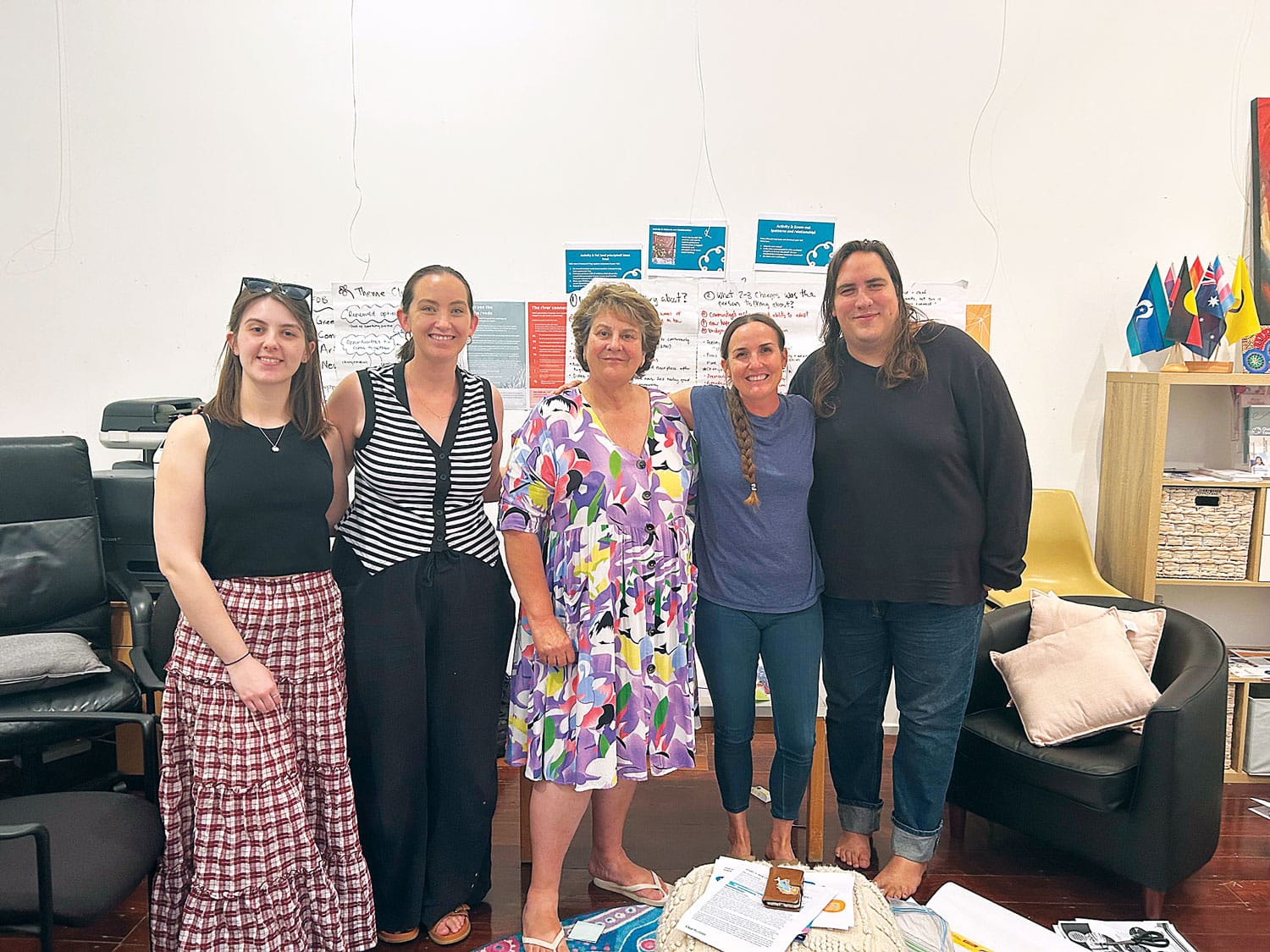 A supported future for Our Town