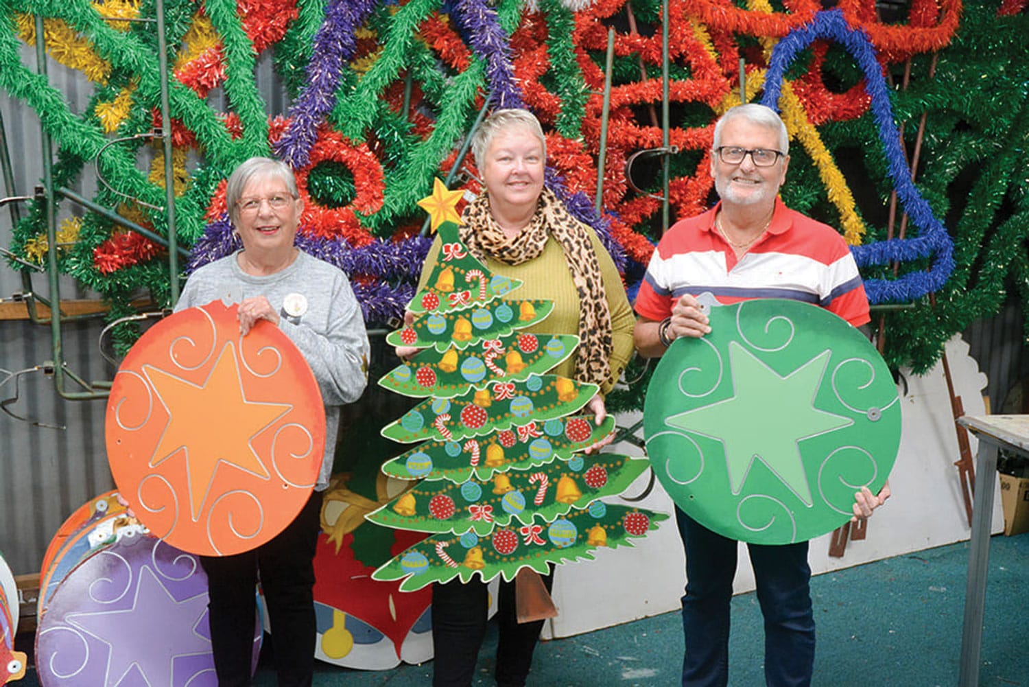 Loxton Christmas Lights and Peter Mangelsdorf
