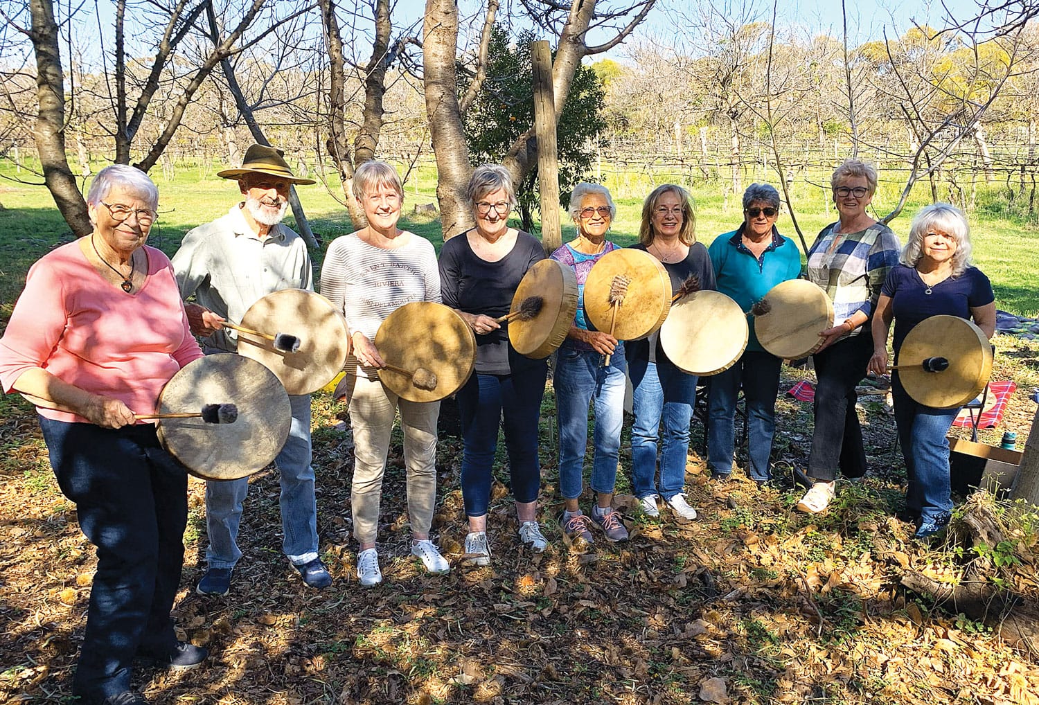 U3A group gets a taste of drumming